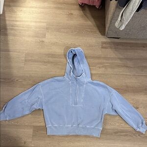 Abercrombie & Fitch Women's Sunday Half-zip Pullover Hoodie